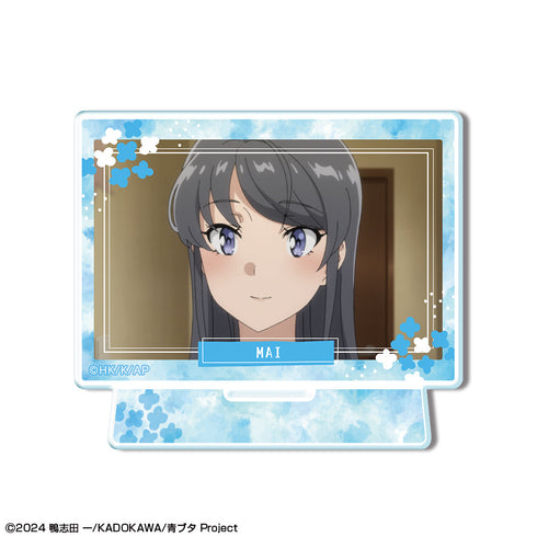 『青春ブタ野郎はサンタクロースの夢を見ない』ミニアクリルスタンド デザイン02(桜島麻衣/B)【202601再販】