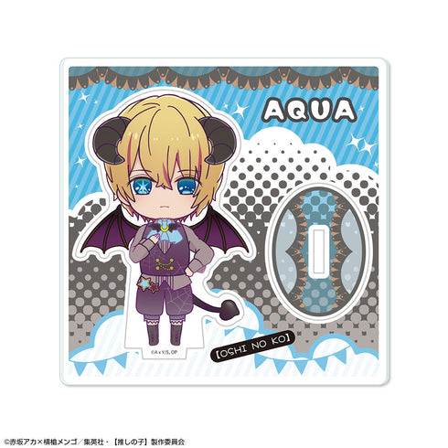 『【My Favorite Child】』Chibi Character Acrylic Stand - Devil Ver. Design 02 (Aqua)【202602 Reprint】