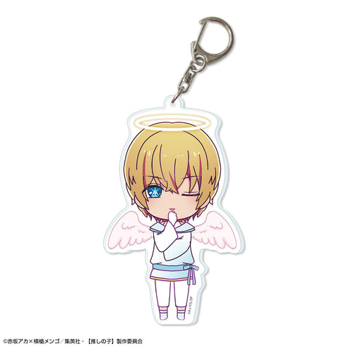 『【My Favorite Child】』Big Acrylic Keyholder Angel Ver. Design 02 (Aqua)【202602 Re-release】