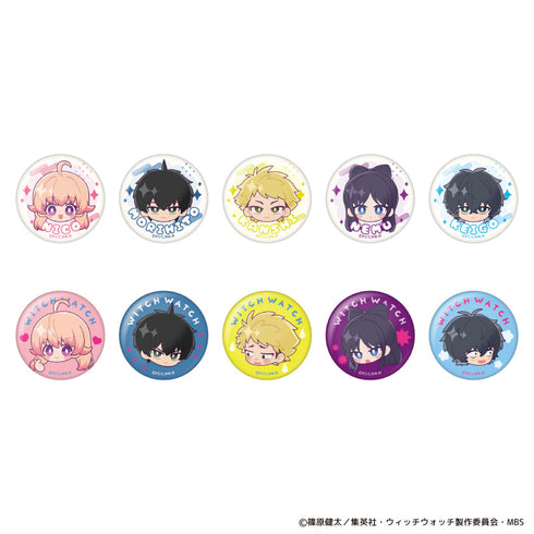 『ウィッチウォッチ』トレーディング 表情缶バッジ BOX