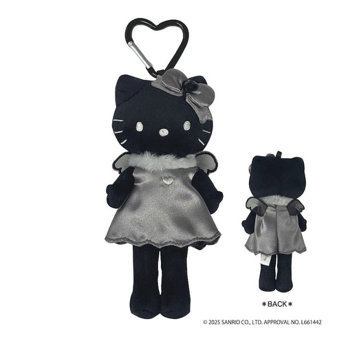 『HELLO KITTY BLACK ANGEL』ハローキティ スタイルアップマスコット エンジェル(ブラック)【202510再販】