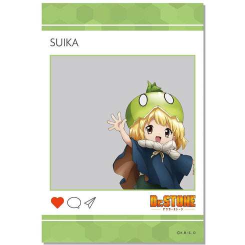 『Dr.STONE』SNS風クリアカード スイカ