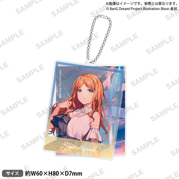 『BanG Dream! It's MyGO!!!!!』スライドアクリルキーホルダー 長崎そよ 記念ビジュアルVer.