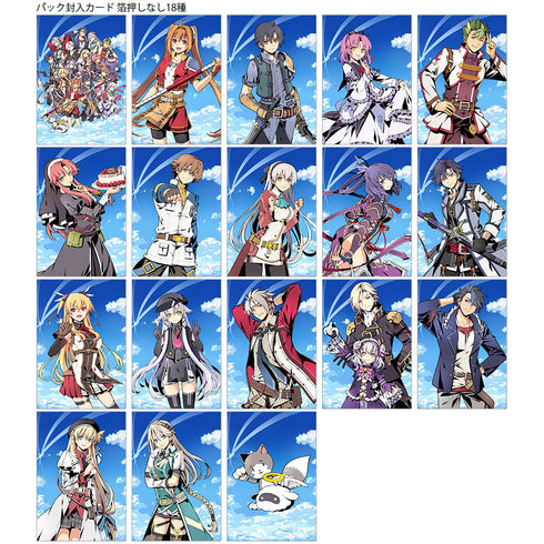 『日本ファルコム』アートコレクトカード(英雄伝説 軌跡シリーズ/KISEKI 20TH ANNIVERSARY)【BOX】