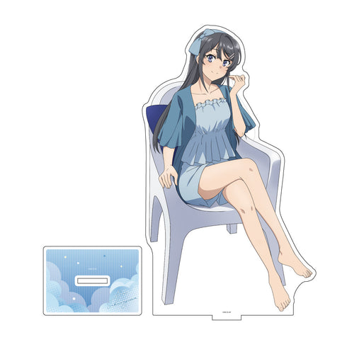 『青春ブタ野郎はランドセルガールの夢を見ない』描き下ろし特大アクリルスタンド(桜島麻衣/ルームウェア)