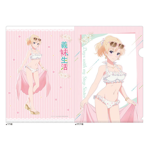 『Step-Sister Life』 Clear File: Ayase Saki / Swimsuit