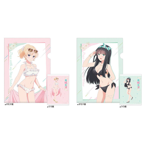 『Step-Sister Life』 Clear File Yomiuri Shiori / Swimsuit