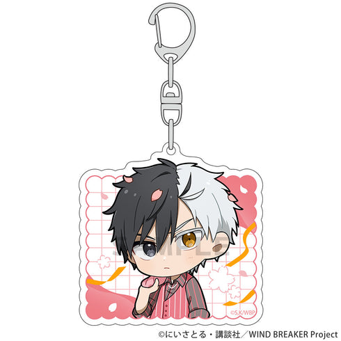 『WIND BREAKER』Acrylic Keyholder (Sakura Haruka/Sakura Suit)