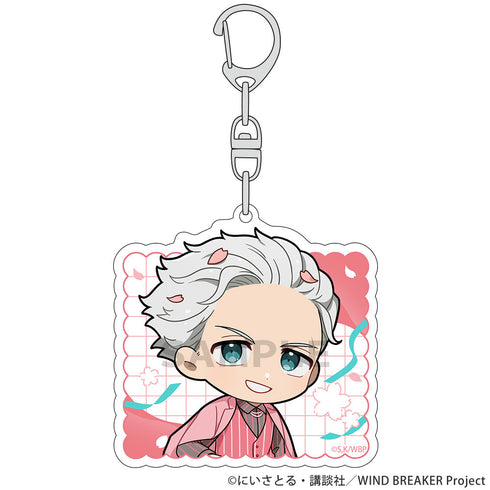 『WIND BREAKER』Acrylic Keyring (Umeyama Hajime/Sakura Suit)