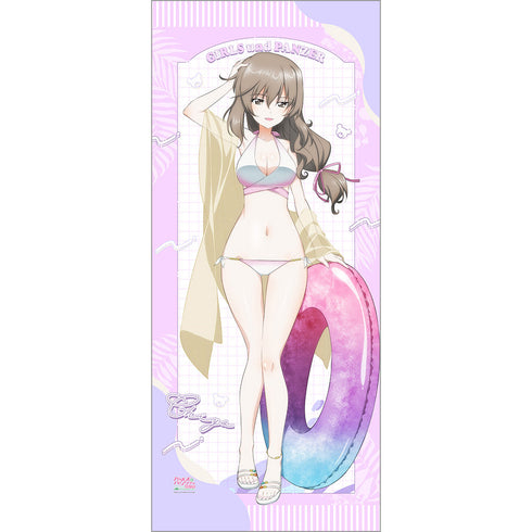 『ガールズ&パンツァー 最終章』描き下ろし特大タペストリー(島田千代/リゾート水着)