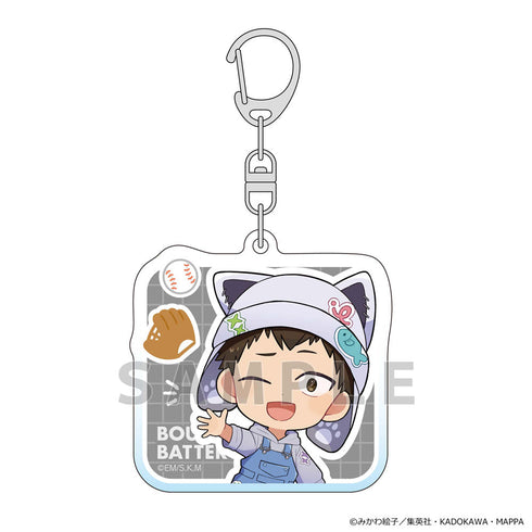 『忘却バッテリー』アクリルキーホルダー 山田太郎/ストリートコーデ