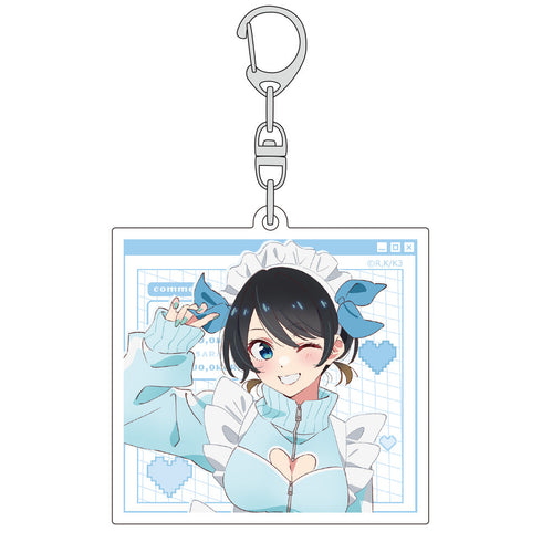 『彼女、お借りします』描き下ろしアクリルキーホルダー (更科瑠夏/ジャージメイド)