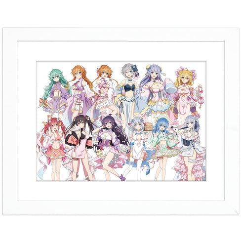 『デート・ア・ライブV』描き下ろしキャラファイングラフ(パステルチャイナ)A3