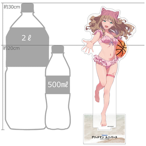 Gridman Universe Original Artwork Extra-Large Acrylic Stand (Minami Yume / Swimsuit)
