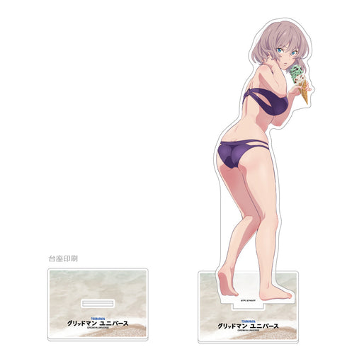 Gridman Universe Original Artwork Extra Large Acrylic Stand (Mujina/Swimsuit)