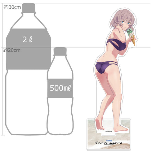 Gridman Universe Original Artwork Extra Large Acrylic Stand (Mujina/Swimsuit)