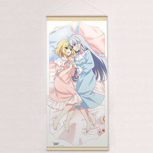 The Reincarnated Princess and the Genius Young Lady's Magical Revolution Original Artwork Extra-Large Tapestry (Anisphia & Yufilia / Bed) ※Smiling Version
