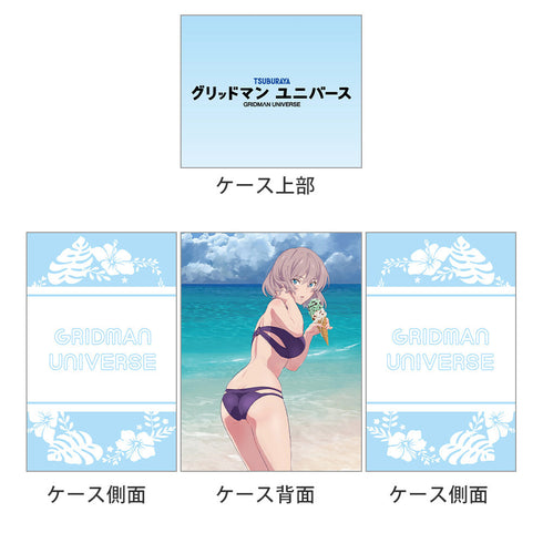 Gridman Universe Original Illustration Deck Case (Mujina/Swimsuit)
