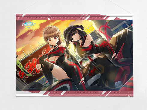 『ドルフィンウェーブ』B2タペストリー(勝ちあがる価値がある)