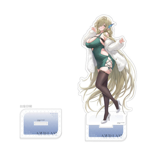 『アズールレーン』描き下ろし 特大アクリルスタンド(デ・ゼーヴェン・プロヴィンシェン/冬デート)