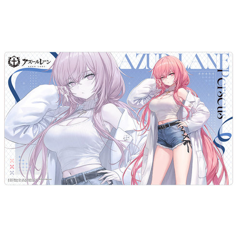 『アズールレーン』描き下ろし ラバーマット(パーシュース/冬デート)