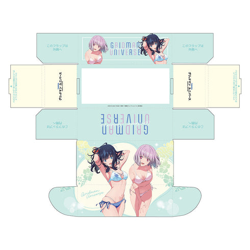 Gridman Universe Original Illustration Storage Box (Rikka Takada & Akane Shinjō/Swimsuit)
