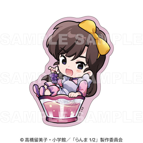『らんま1/2』ちゃぽんっ! フルーツフレーバー トレーディングステッカー【BOX】