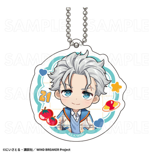 『WIND BREAKER』チェックセーラー アクリルキーホルダー 梅宮一