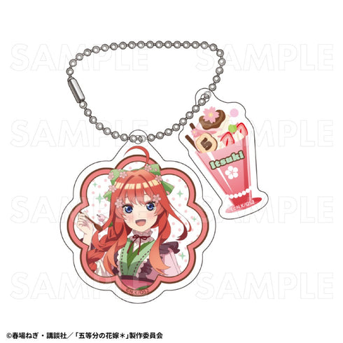 『五等分の花嫁*』和パフェドレスVer. 2連アクリルキーホルダー 中野五月