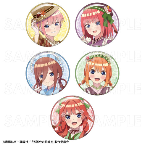 『五等分の花嫁*』和パフェドレスVer. トレーディング缶バッジ【BOX】