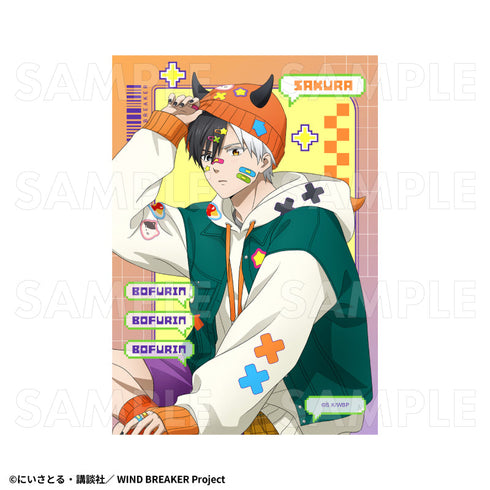 『WIND BREAKER』でびデコパーカー トレーディングブロマイド【BOX】