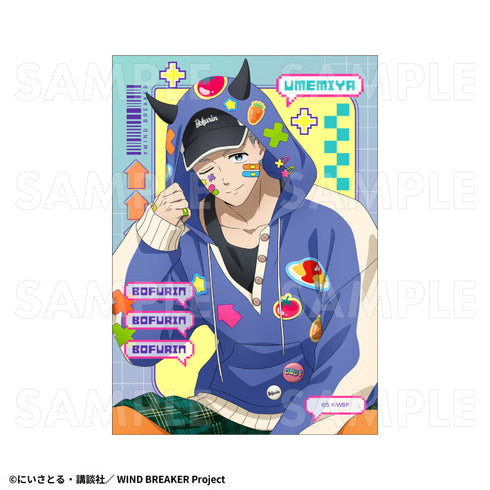 『WIND BREAKER』でびデコパーカー トレーディングブロマイド【BOX】