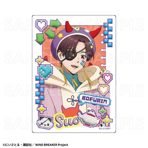 『WIND BREAKER』でびデコパーカー トレーディングアクリルカード【BOX】