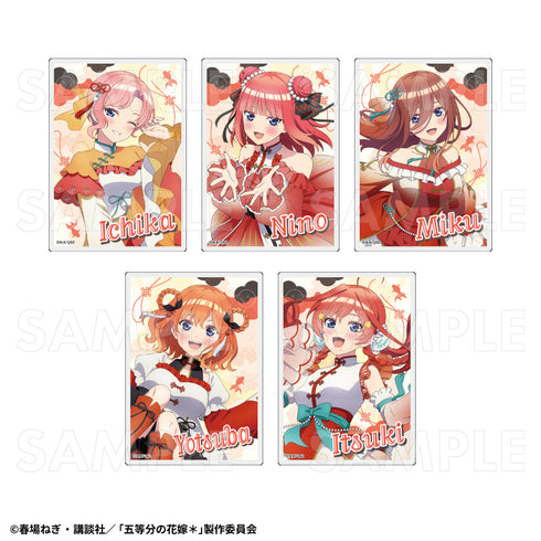 『五等分の花嫁*』金魚絢爛 トレーディングアクリルカード【BOX】