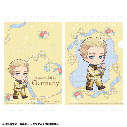 『ヘタリア World☆Stars』バレエコアStyle トレーディングA5クリアファイル【BOX】
