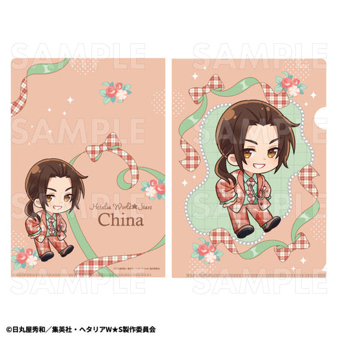 『ヘタリア World☆Stars』バレエコアStyle トレーディングA5クリアファイル【BOX】