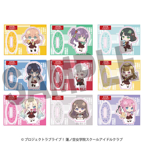 『ラブライブ!蓮ノ空女学院スクールアイドルクラブ×石川県立図書館』TRミニキャラアクリルスタンド(全9種)【BOX】