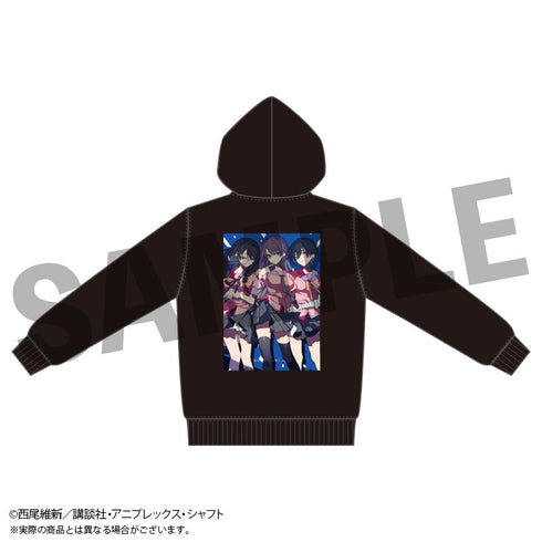 『〈物語〉シリーズ×望月けい』パーカー 戦場ヶ原 ひたぎ&羽川 翼&神原 駿河