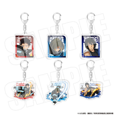 『炎炎ノ消防隊』トレーディングアクリルキーホルダー AJ2025【BOX】