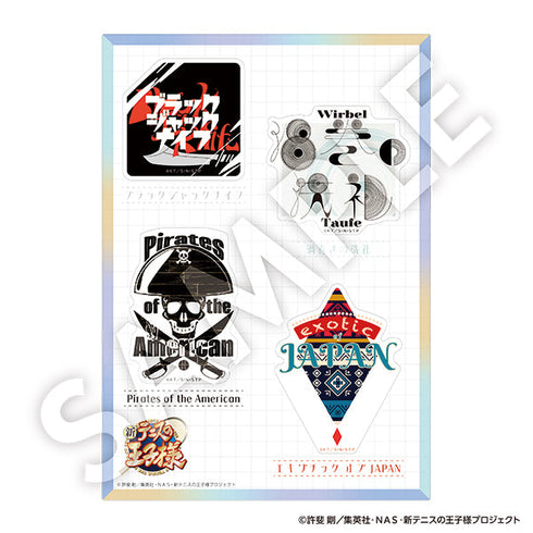 『新テニスの王子様』技名ステッカー ブラックジャックナイフ etc.【R1 2505】