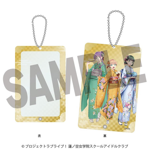 『ラブライブ!蓮ノ空女学院スクールアイドルクラブ×加賀友禅こらぼ』第二弾 アクリルカードケース スリーズブーケ