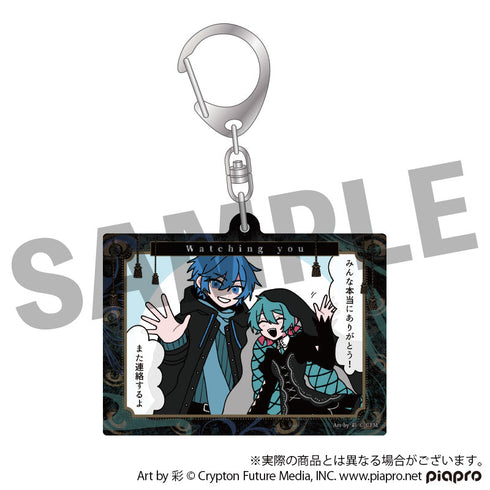 『STEAKA OCHIRARE Hatsune Miku × Obaken』Afterparty Report Comic Acrylic Keyholder Zero & Ao
