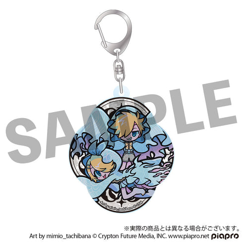 『STEAKA Ochiare Hatsune Miku × Obaken』Afterparty Chibi Acrylic Keyholder R&L