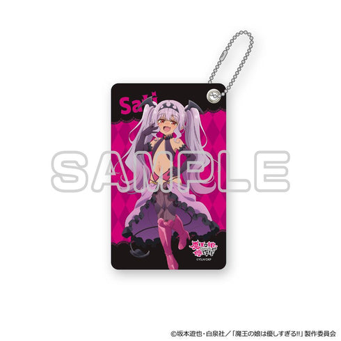 『魔王の娘は優しすぎる!!』レザーシングルパスケース サティ・描き下ろし AJ2603