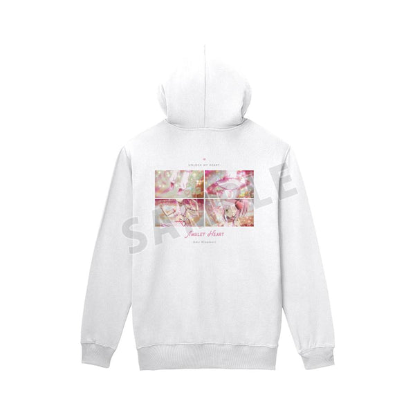 『しゅごキャラ!』アミュレットハート アンロック場面写バックプリントジップパーカーメンズ【202601再販】