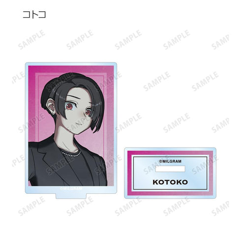 『MILGRAM -ミルグラム-』描き下ろし 4th Anniversary ver. トレーディングアクリルスタンド(単位/BOX)【202601再販】