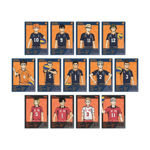 『ハイキュー!! ゴミ捨て場の決戦』トレーディングアクリルカード(単位/BOX)【202506再販】