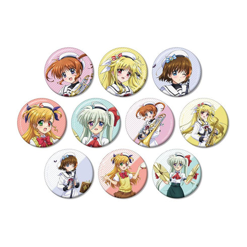 『魔法少女リリカルなのはシリーズ』描き下ろし 吹奏楽ver. トレーディング缶バッジ(単位/BOX)【202506再販】