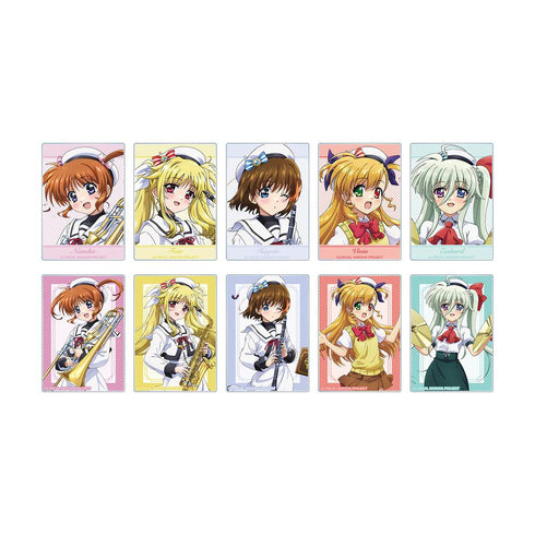 『魔法少女リリカルなのはシリーズ』描き下ろし 吹奏楽ver. トレーディングアクリルカード(単位/BOX)【202506再販】