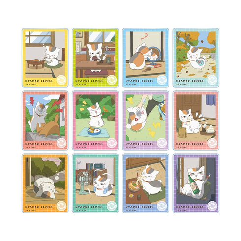 『夏目友人帳』描き下ろしイラスト ニャンコ先生の1日ver. トレーディングアクリルカード(単位/BOX)【202602再販】